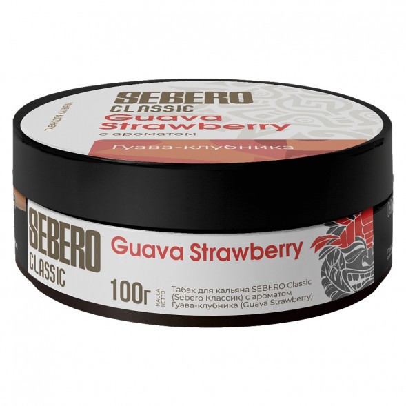 Табак Sebero - Guava Strawberry (Гуава и Клубника, 100 грамм) купить в Перми
