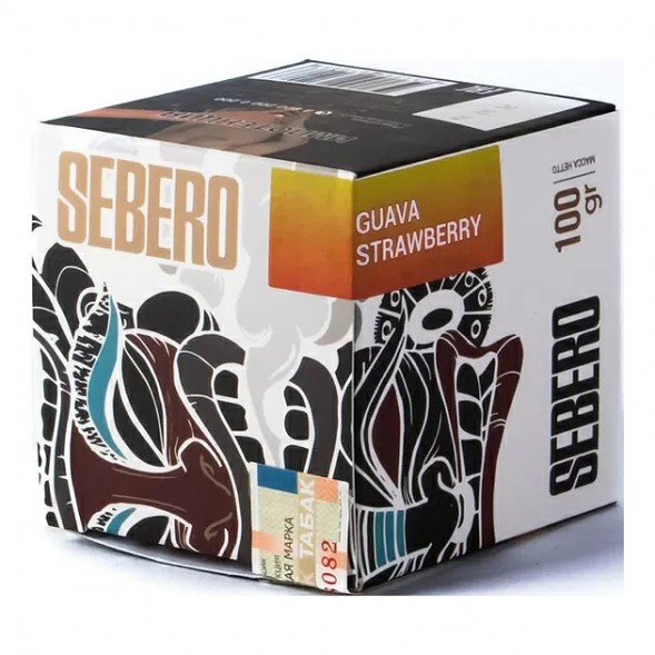 Табак Sebero - Guava Strawberry (Гуава и Клубника, 100 грамм) купить в Перми
