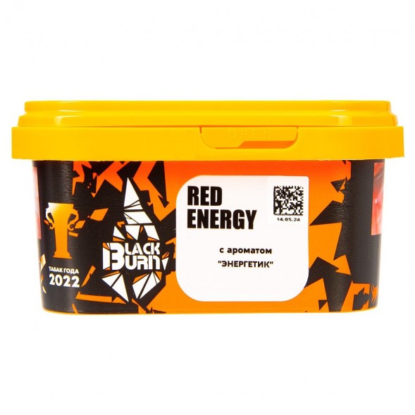 Табак BlackBurn - Red Energy (Энергетик, 200 грамм) купить в Перми