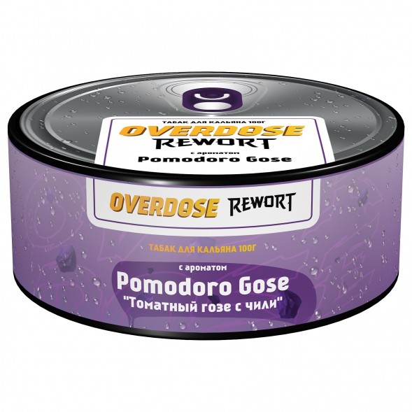 Табак Overdose - Pomodoro Gose (Томатный Гозе с Чили, 100 грамм) купить в Перми