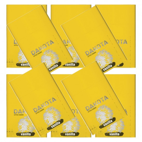 Сигариллы Dakota - Vanilla (блок 10 пачек) купить в Перми