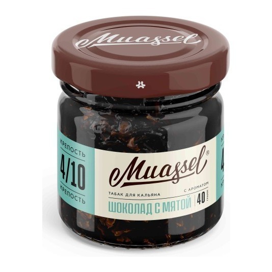 Табак Muassel Strong - Шоколад с Мятой (40 грамм) купить в Перми
