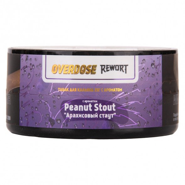 Табак Overdose - Peanut Stout (Арахисовый Стаут, 25 грамм) купить в Перми