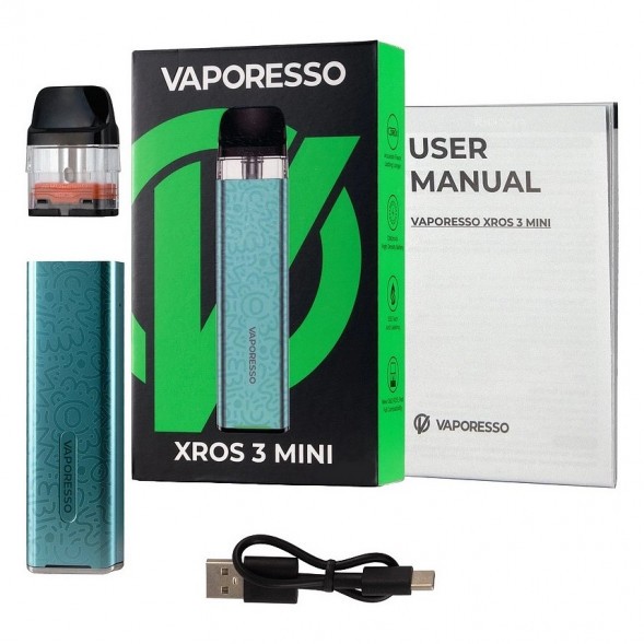 Электронная сигарета Vaporesso XROS 3 Mini - Aqua Green купить в Перми