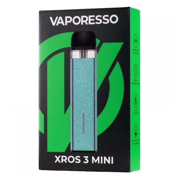 Электронная сигарета Vaporesso XROS 3 Mini - Aqua Green купить в Перми