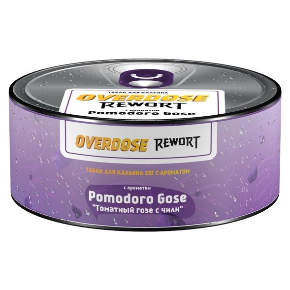 Табак Overdose - Pomodoro Gose (Томатный Гозе с Чили, 25 грамм) купить в Перми