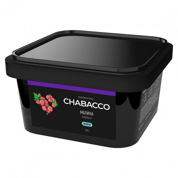 Смесь Chabacco MEDIUM - Raspberry (Малина, 200 грамм) купить в Перми