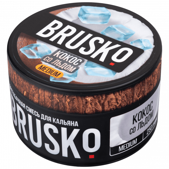 Смесь Brusko Medium - Кокос со Льдом (250 грамм) купить в Перми