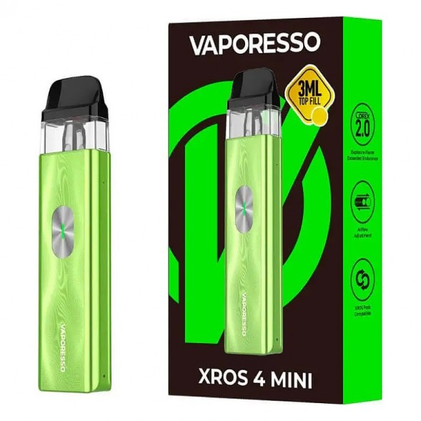 Электронная сигарета Vaporesso XROS 4 Mini - Ice Green (Зелёный Лёд) купить в Перми