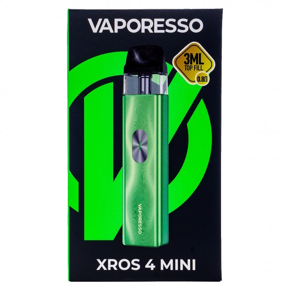 Электронная сигарета Vaporesso XROS 4 Mini - Ice Green (Зелёный Лёд) купить в Перми