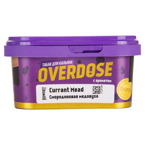 Табак Overdose - Currant Mead (Смородиновая Медовуха, 200 грамм) купить в Перми