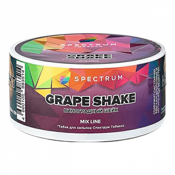 Табак Spectrum Mix Line - Grape Shake (Виноградный Шейк, 25 грамм) купить в Перми