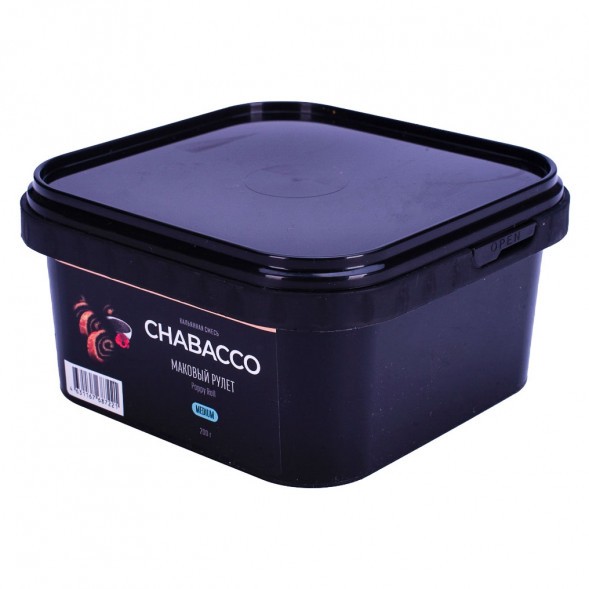 Смесь Chabacco MEDIUM - Poppy Roll (Маковый Рулет, 200 грамм) купить в Перми