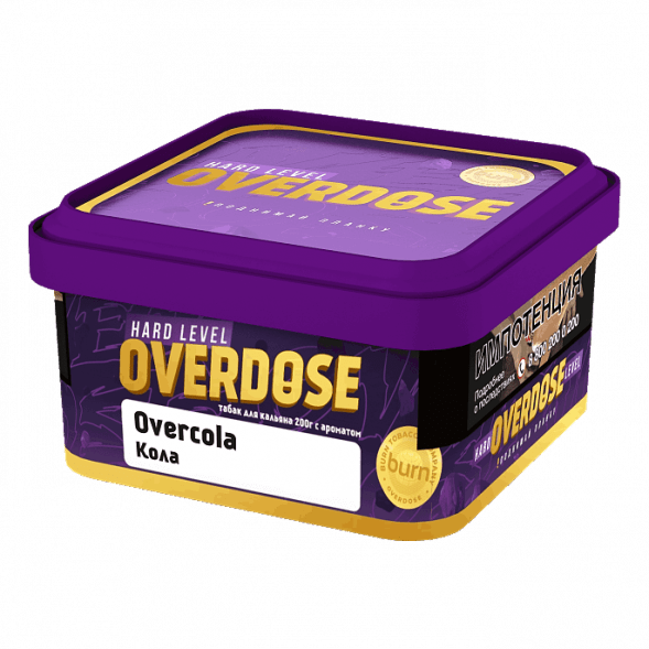 Табак Overdose - Overcola (Кола, 200 грамм) купить в Перми