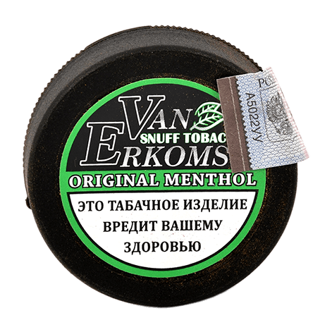 Нюхательный табак Van Erkoms - Original Menthol (10 грамм) купить в Перми
