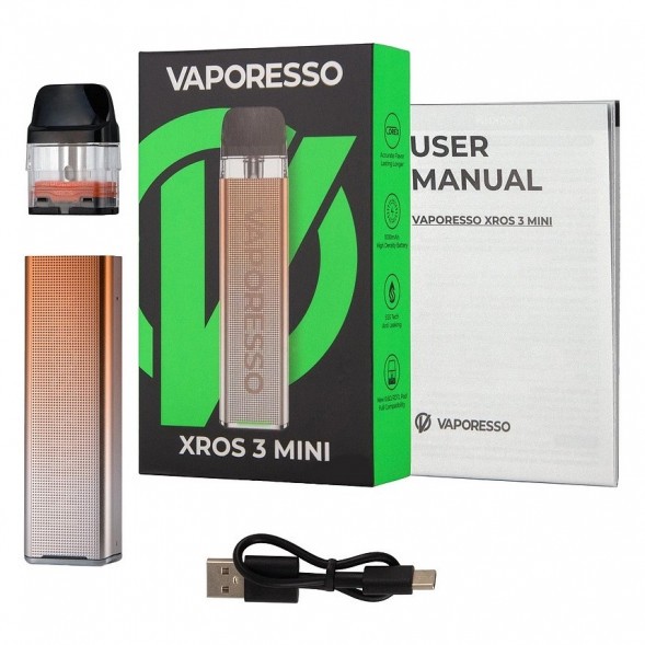 Электронная сигарета Vaporesso XROS 3 Mini - Phantom Gold купить в Перми