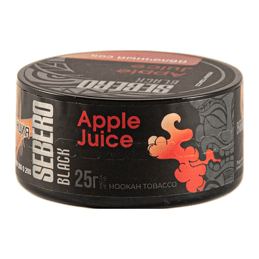 Табак Sebero Black - Apple Juice (Яблочный Сок, 25 грамм) купить в Перми