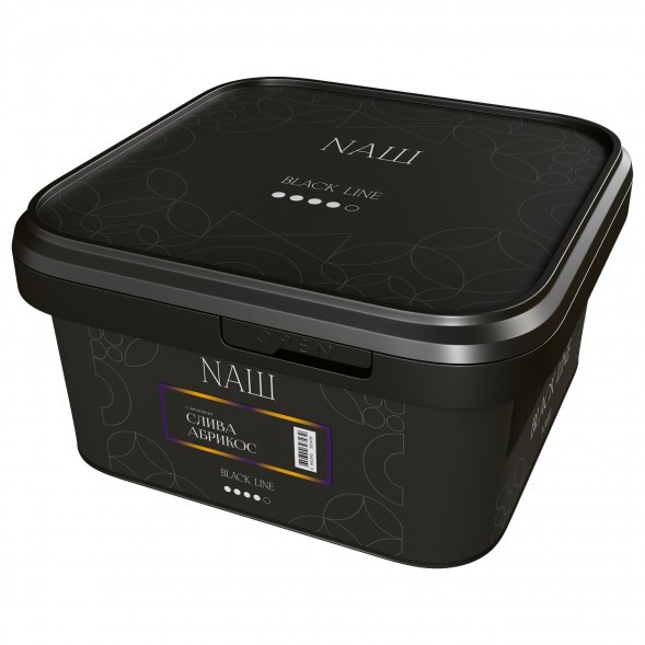 Табак NАШ BLACK - Слива Абрикос (200 грамм) купить в Перми