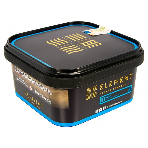 Табак Element Вода - Maui (Ананас и Папайя, 200 грамм) купить в Перми