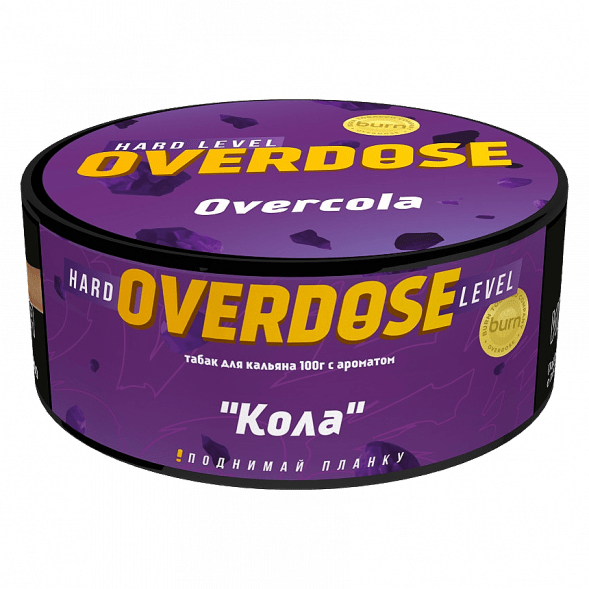 Табак Overdose - Overcola (Кола, 100 грамм) купить в Перми