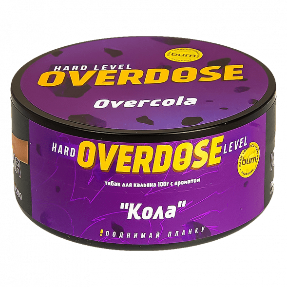 Табак Overdose - Overcola (Кола, 100 грамм) купить в Перми