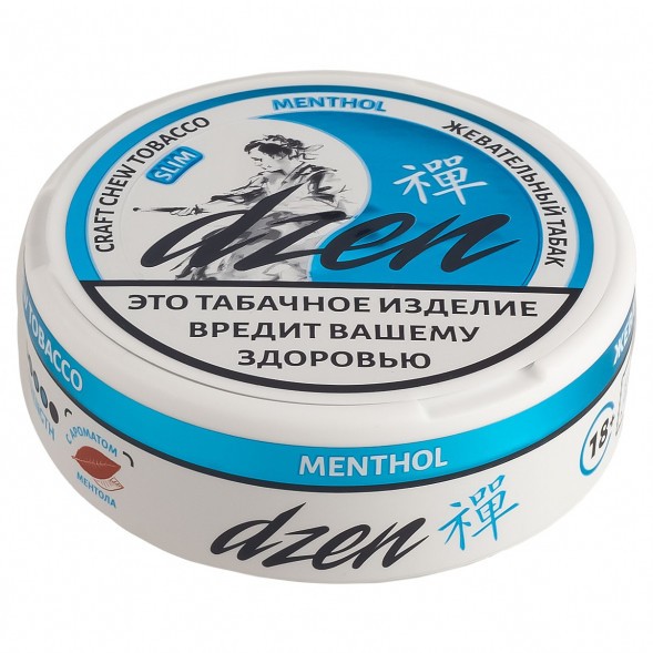 Табак жевательный DZEN - Menthol Slim (Ментол Слим) купить в Перми