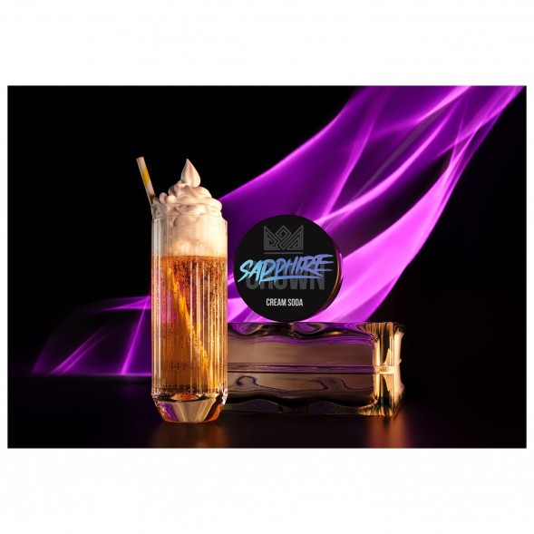 Табак Sapphire Crown - Cream Soda (Крем Сода, 25 грамм) купить в Перми
