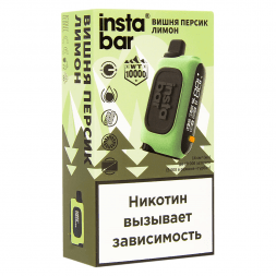 PLONQ INSTABAR WT - Вишня Персик Лимон (Cherry Peach Lemon, 10000 затяжек)