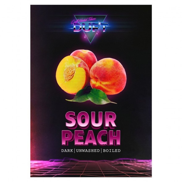 Табак Duft - Sour Peach (Кислый Персик, 80 грамм) купить в Перми