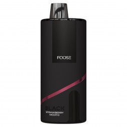 FOOSE BLACK - Клубника Мохито (Strawberry Mojito, 9000 затяжек)