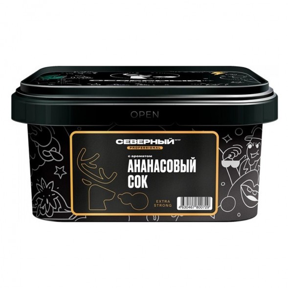 Табак Северный Professional - Ананасовый Сок (200 грамм) купить в Перми