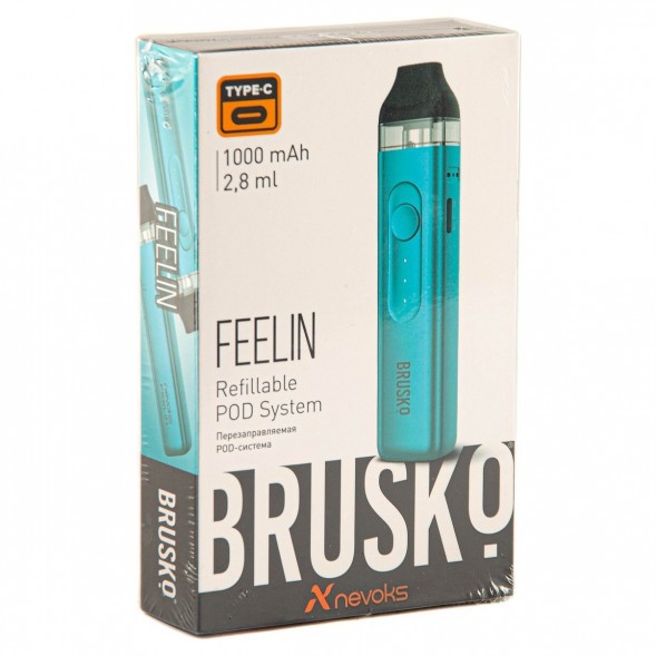 Электронная сигарета Brusko - Feelin (Бирюзовый) купить в Перми