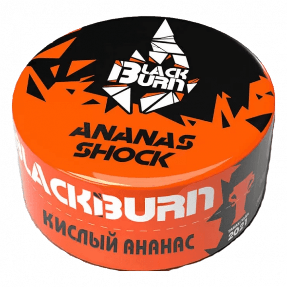 Табак BlackBurn - Ananas Shock (Кислый Ананас, 25 грамм) купить в Перми