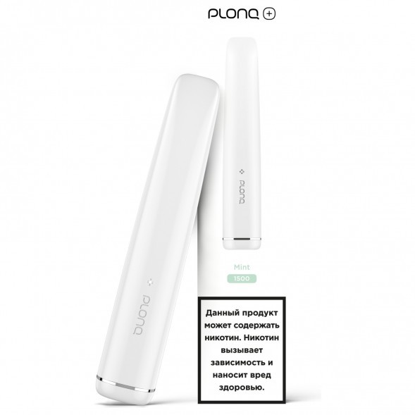 PLONQ PLUS - Мята (1500 затяжек) купить в Перми