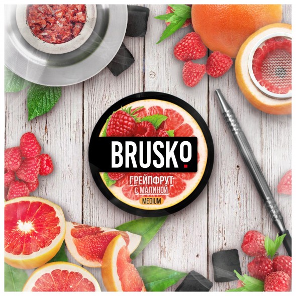 Смесь Brusko Medium - Грейпфрут с Малиной (50 грамм) купить в Перми