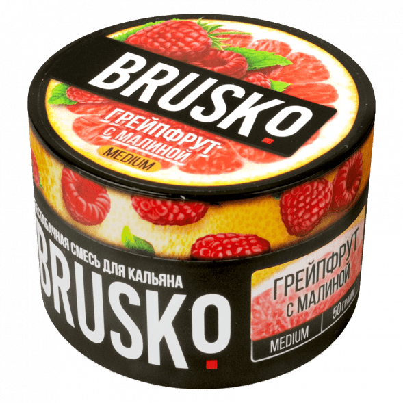 Смесь Brusko Medium - Грейпфрут с Малиной (50 грамм) купить в Перми