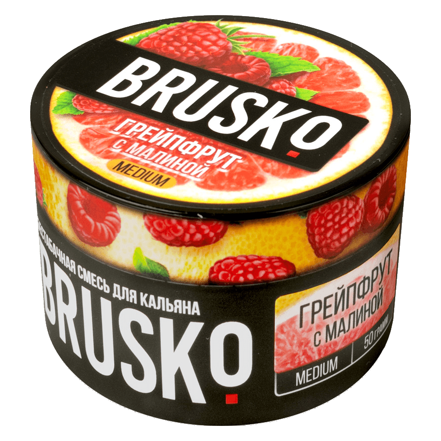 Смесь Brusko Medium - Грейпфрут с Малиной (50 грамм) купить в Перми