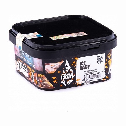 Табак BlackBurn - Ice Baby (Ягодный Сорбет с Грейпфрутом, 200 грамм) купить в Перми