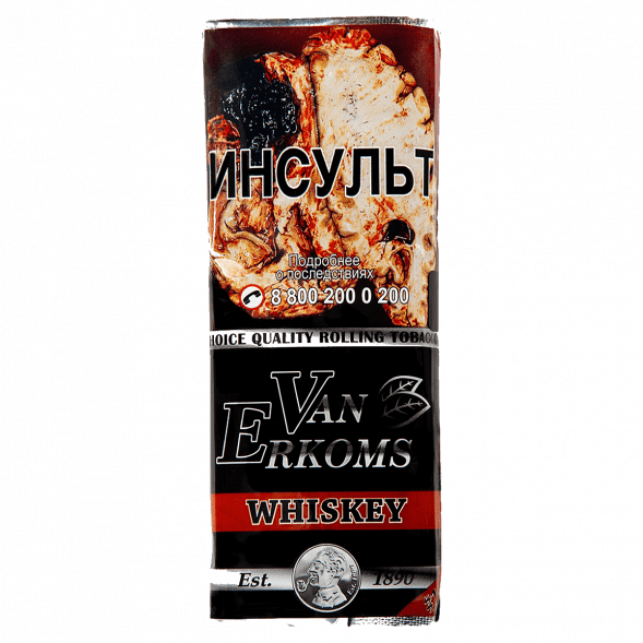 Табак сигаретный Van Erkoms - Whiskey (40 грамм) купить в Перми