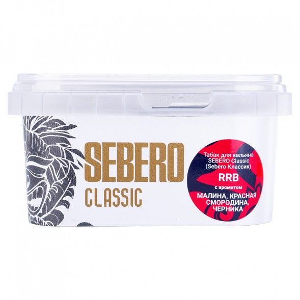 Табак Sebero - RRB (Малина, Красная Смородина, Черника, 200 грамм) купить в Перми