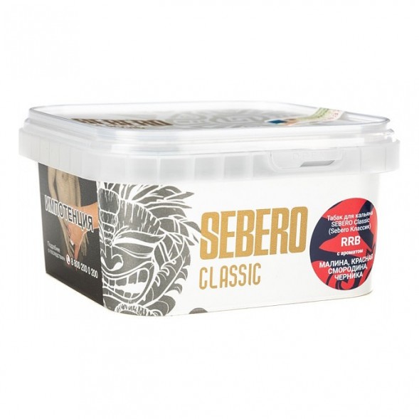 Табак Sebero - RRB (Малина, Красная Смородина, Черника, 200 грамм) купить в Перми