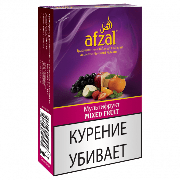 Табак Afzal - Mixed Fruit (Мультифрукт, 40 грамм) купить в Перми