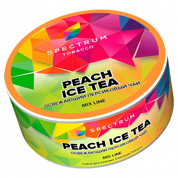 Табак Spectrum Mix Line - Peach Ice Tea (Освежающий Персиковый Чай, 25 грамм) купить в Перми