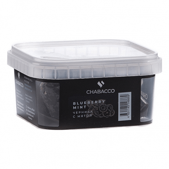 Смесь Chabacco MEDIUM - Blueberry Mint (Черника с Мятой, 200 грамм) купить в Перми