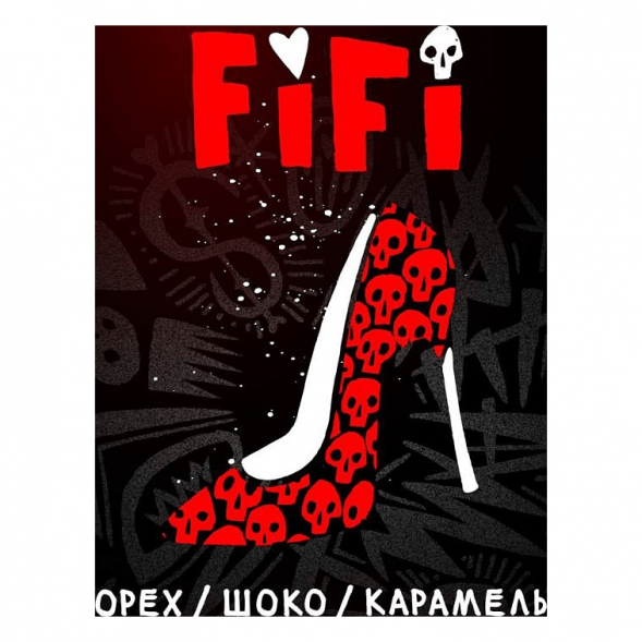 Табак Хулиган - Fifi (Орех с Шоколадом и Карамелью, 25 грамм) купить в Перми