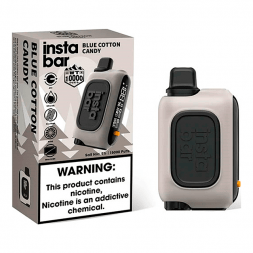 PLONQ INSTABAR WT - Сахарная Вата (Blue Cotton Candy, 10000 затяжек)