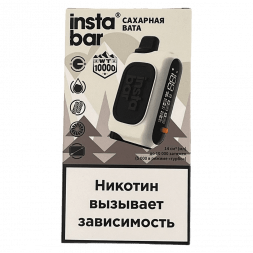 PLONQ INSTABAR WT - Сахарная Вата (Blue Cotton Candy, 10000 затяжек)