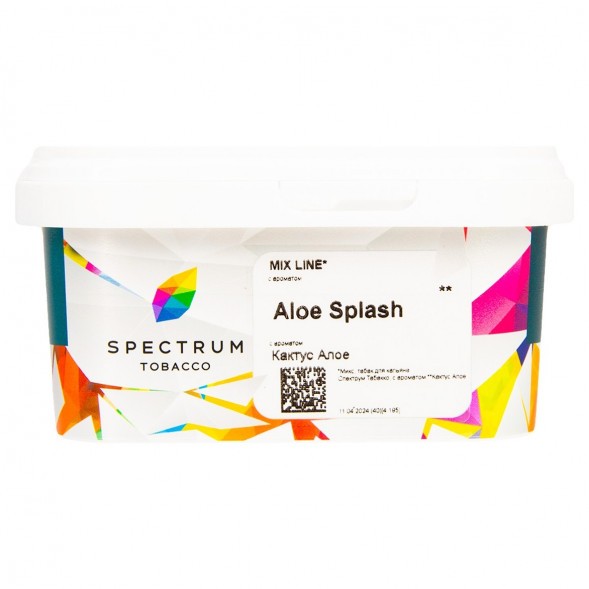 Табак Spectrum Mix Line - Aloe Splash (Кактус Алое, 200 грамм) купить в Перми