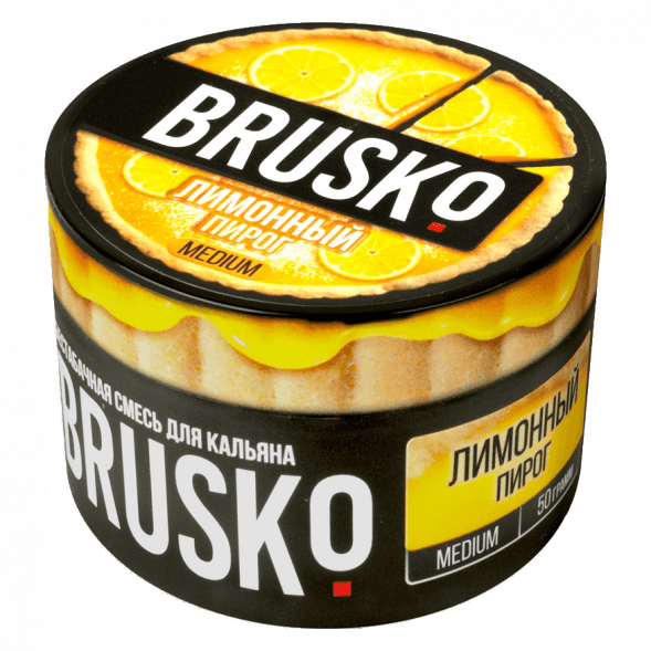 Смесь Brusko Medium - Лимонный Пирог (50 грамм) купить в Перми