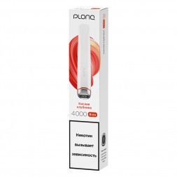 PLONQ PLUS PRO - Кислая Клубника (Sour Strawberry, 4000 затяжек)